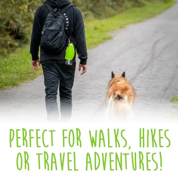 Top Paw Green Travel Pet Bottle - Picture 4 of 6